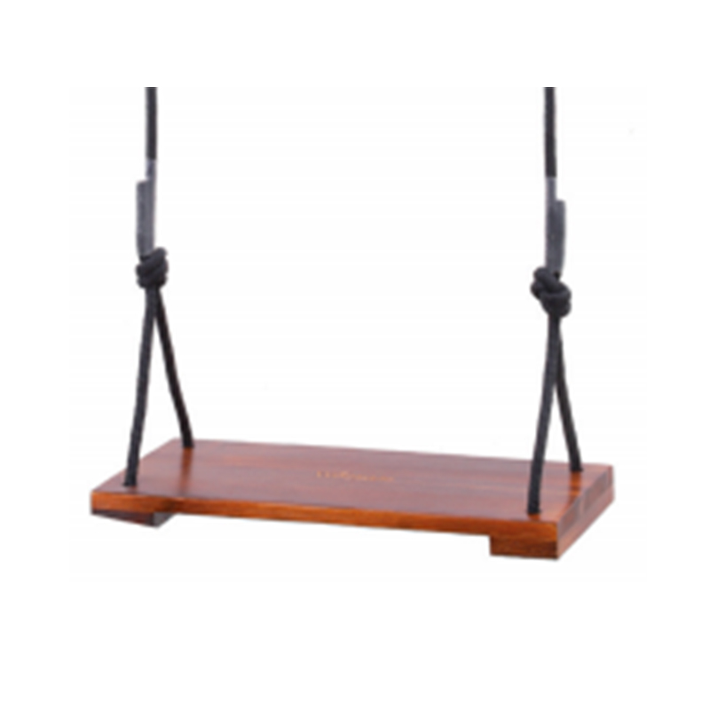 Natural Pine Wood Swing Seat Para sa Mga Bata
