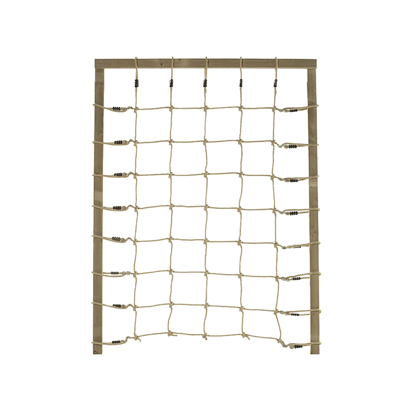 Hand-Woven Climbing Net