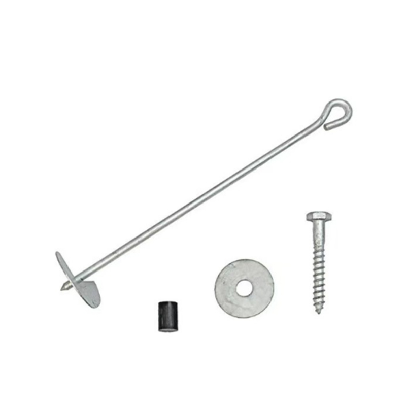 Electro-Galvanized Ground Anchor na May Stakes