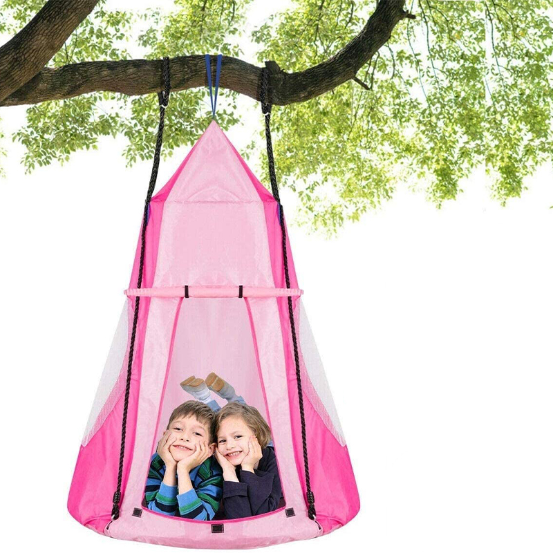 Saucer Swing na may Tent