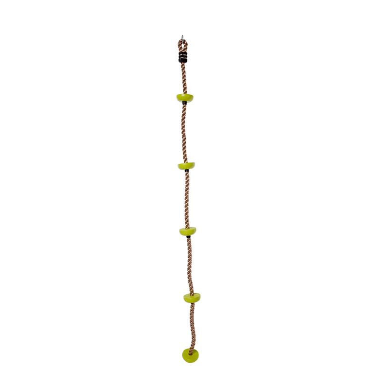 Makukulay na Tree Climbing Rope na May Mga Platform