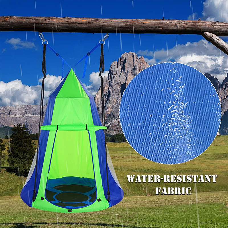Saucer Swing na may Tent