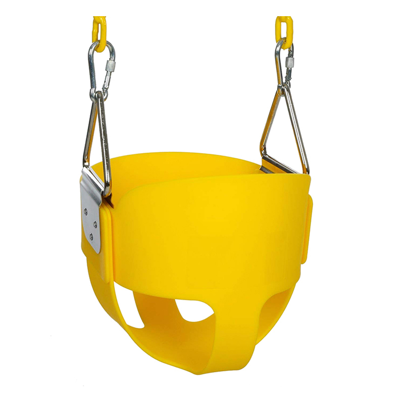 High Back Full Bucket Toddler Swing
