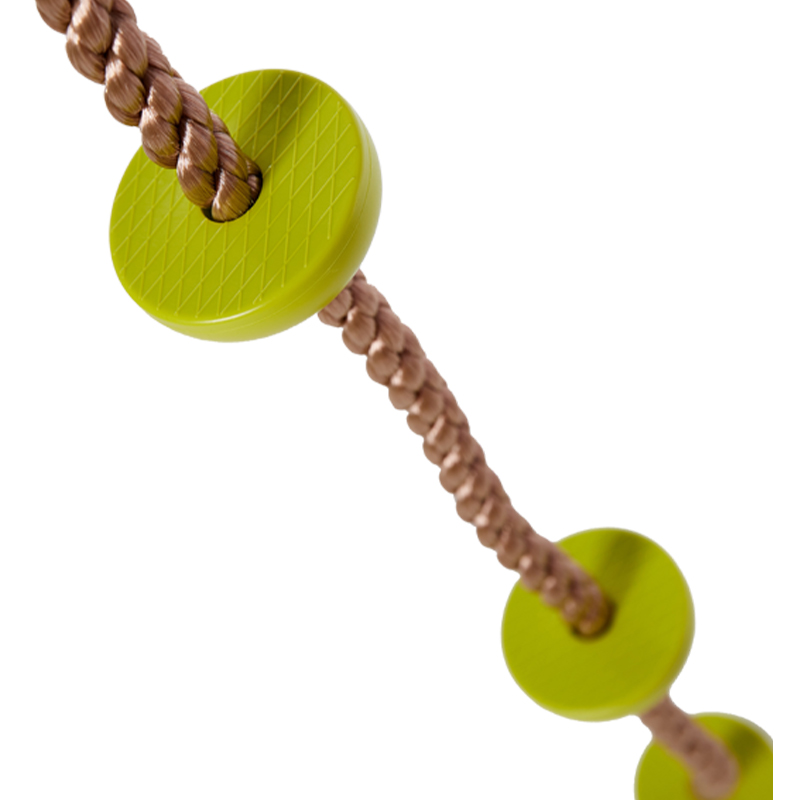 Makukulay na Tree Climbing Rope na May Mga Platform